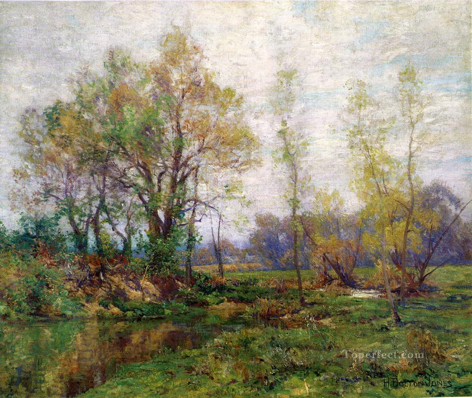 Springtime scenery Hugh Bolton Jones Oil Paintings